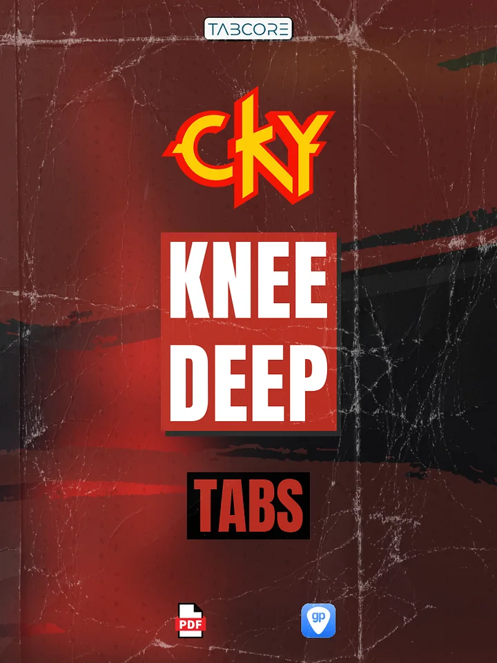 CKY - Knee Deep - Guitar Tabs product image (1)