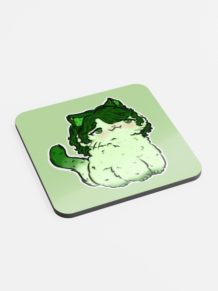 "Catbie Sit" Coaster product image (2)