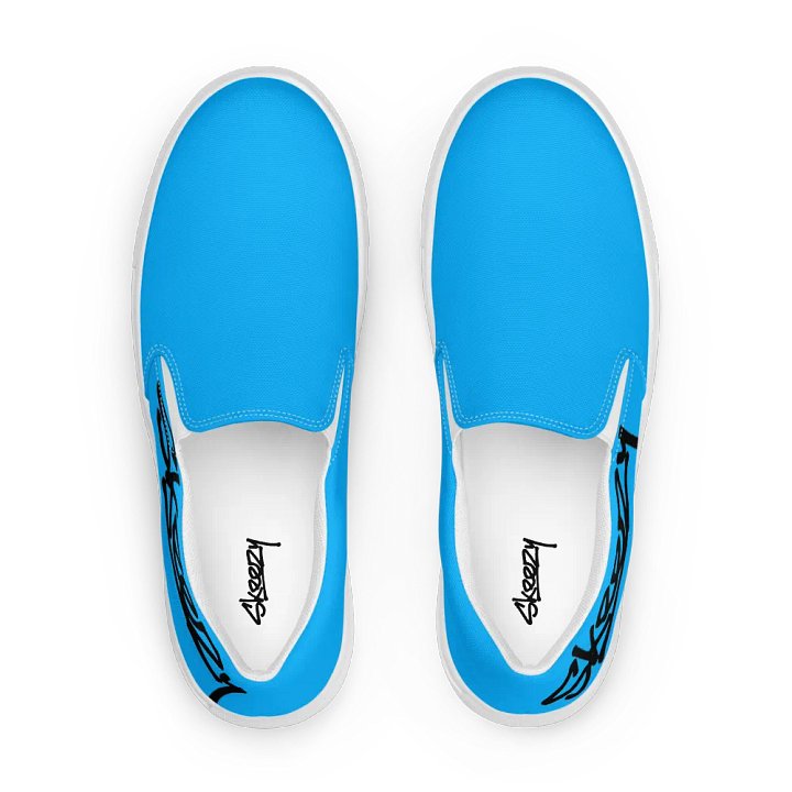 Solid Skeezy Slip-Ons LT BLU product image (2)