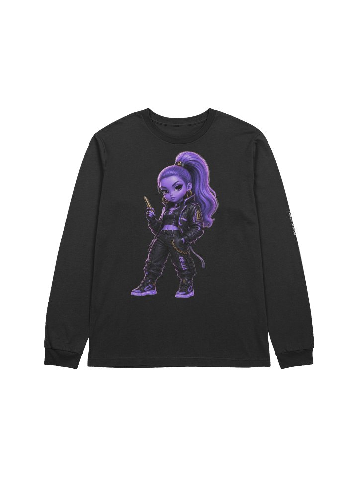 Bella Noir Street — Premium Graphic Longsleeve product image (1)