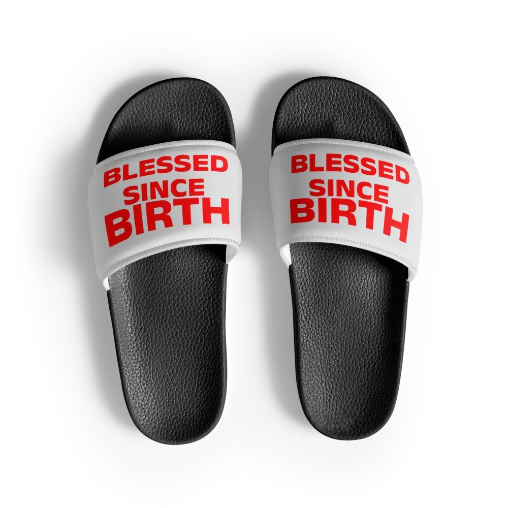 Blessed Since Birth Slides (Unisex) product image (3)