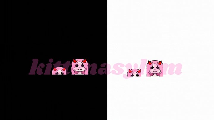 Pink Demon - 2 Animated Emotes product image (1)