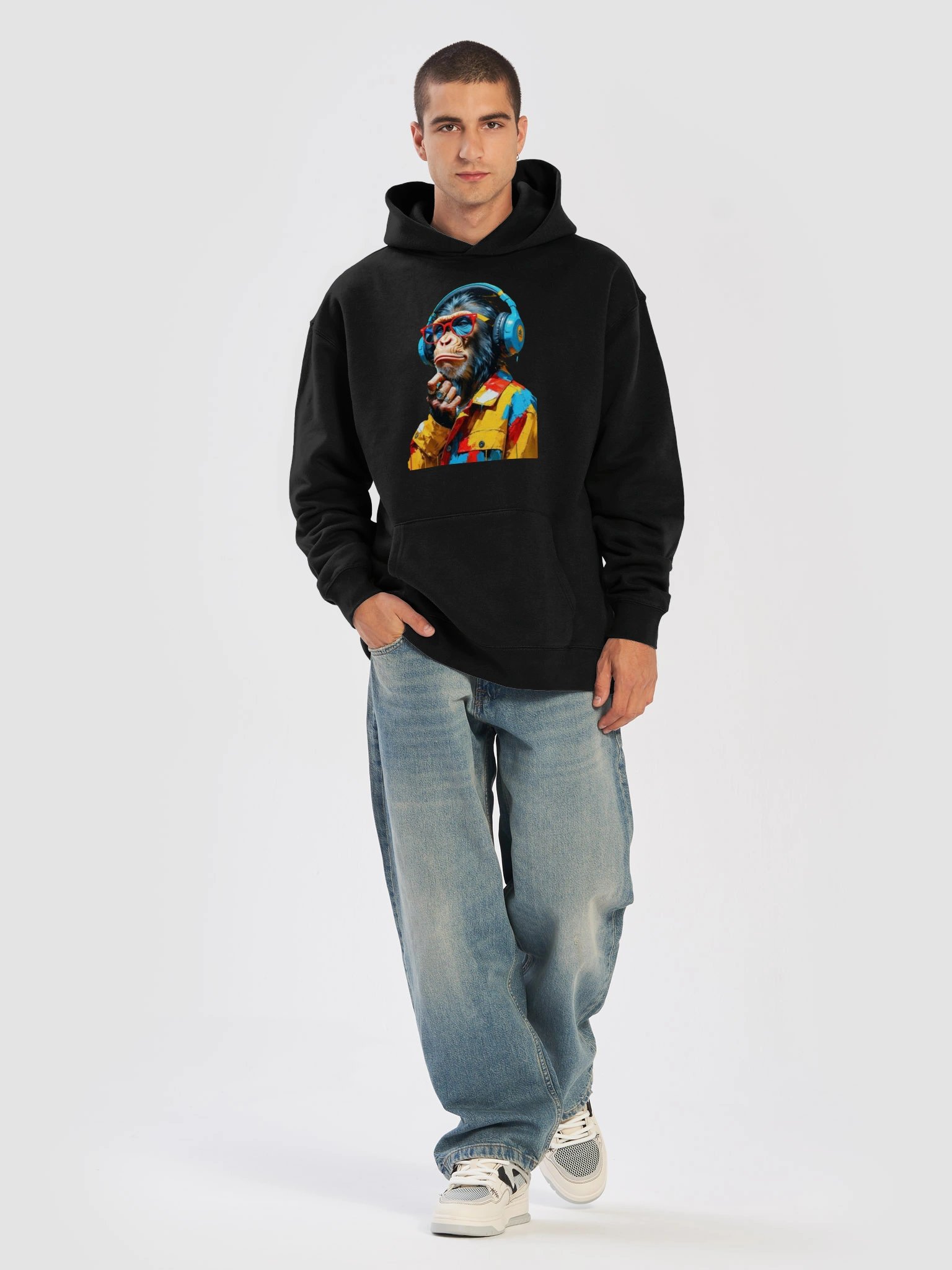 MARS CITY Chillin Chimp Hoodie product image (5)