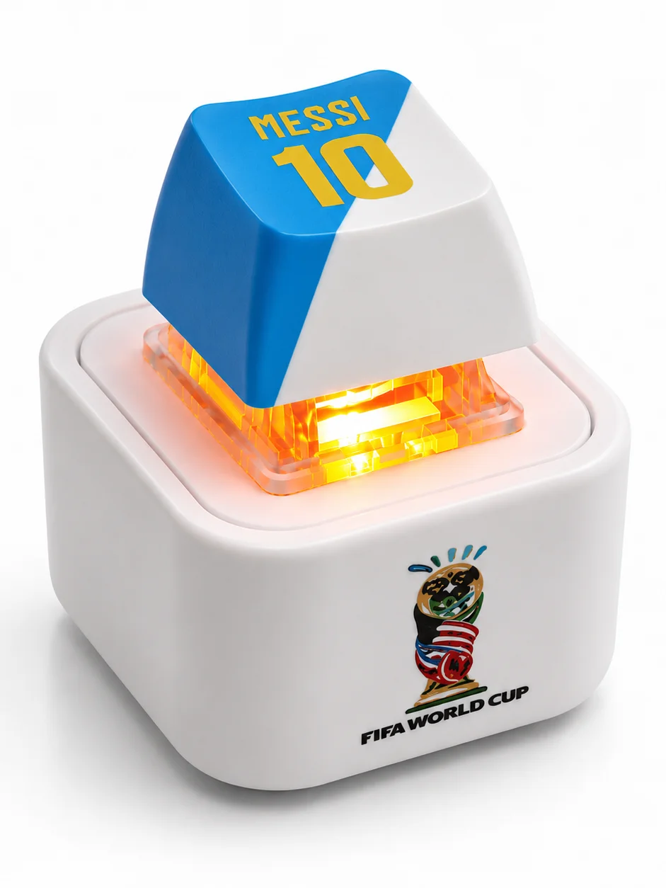 Lionel Messi #10 Argentina Mechanical Keyboard Keycap | Limited Edition 2026 product image (3)