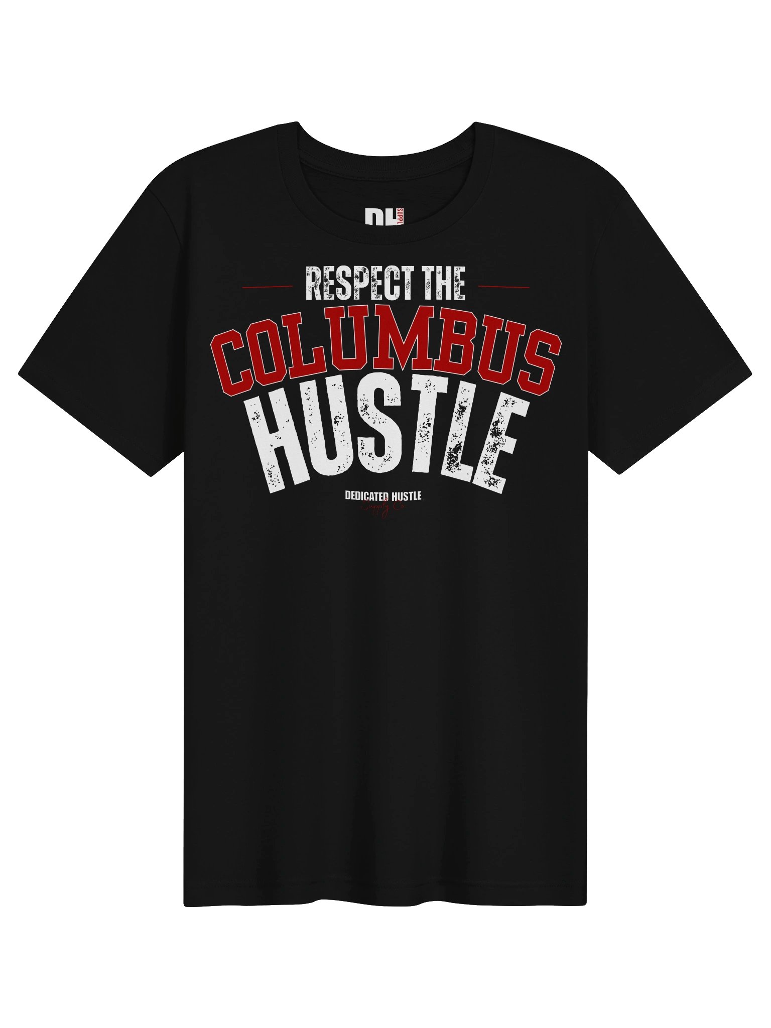 Respect The Columbus Hustle - Varsity Edition Tee | Dark Colorways product image (1)
