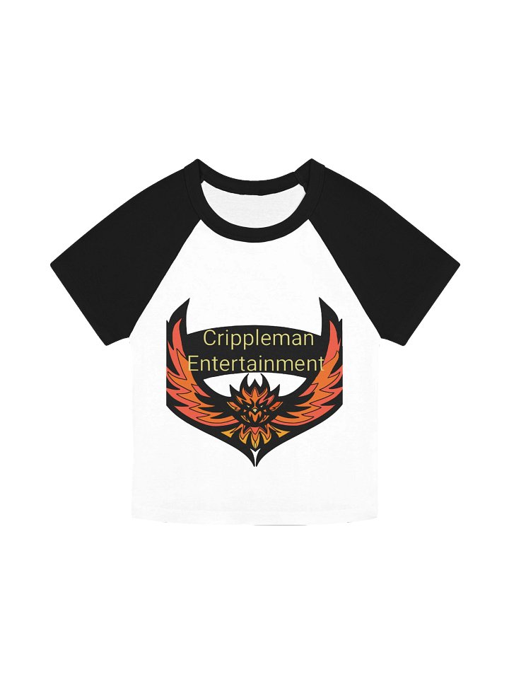 Fiery Bird Raglan Baby Tee product image (2)