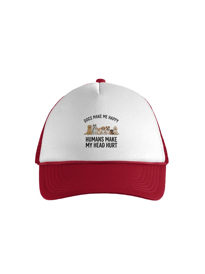 Canine Happiness Foam Trucker Hat product image (1)
