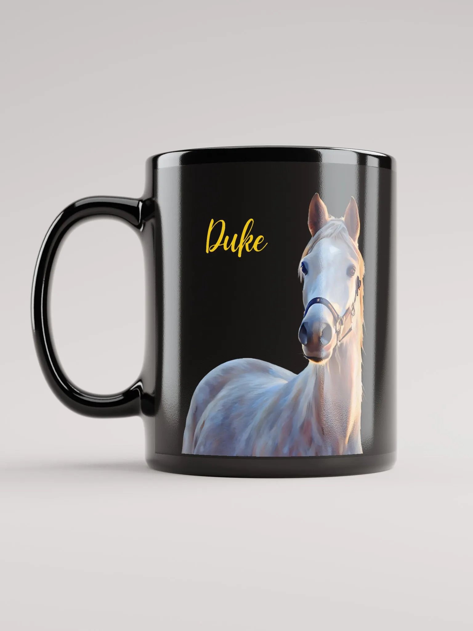 YOUR HORSE! / MUG WITH PERSONALIZED NAME product image (3)