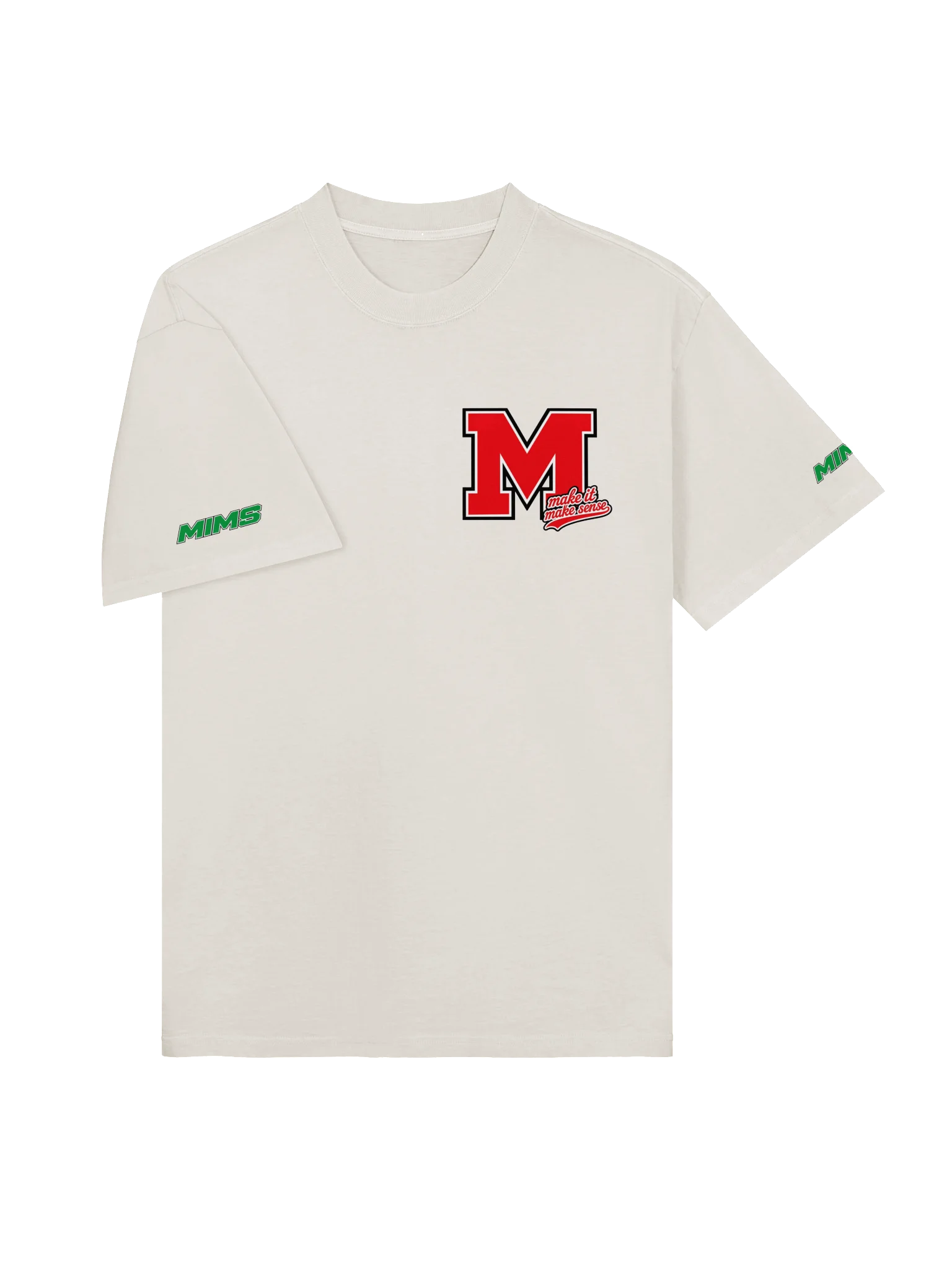 Make It Make Sense Red Oversized Tee product image (3)
