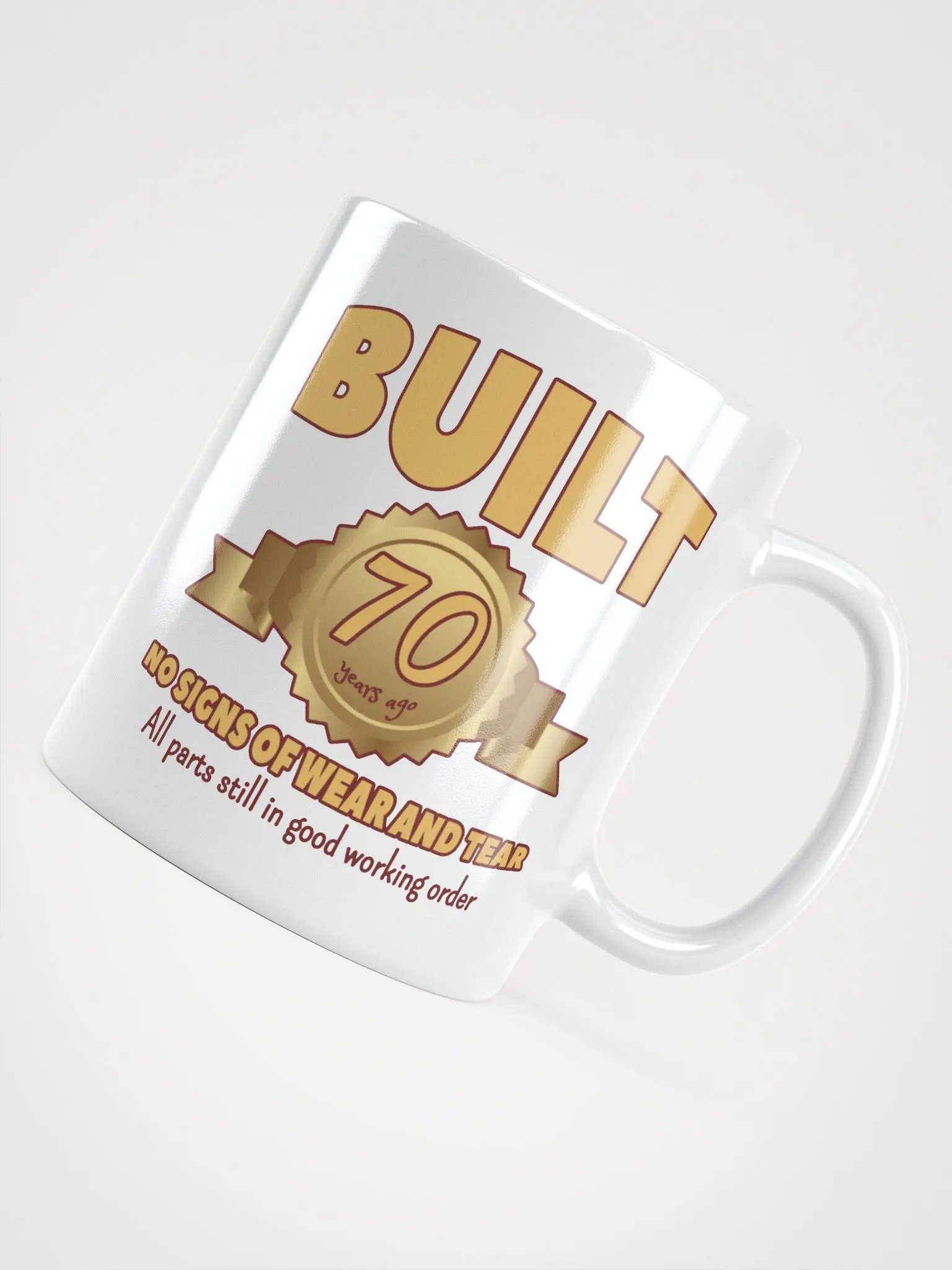 70 Years Old Milestone Birthday Mug product image (4)