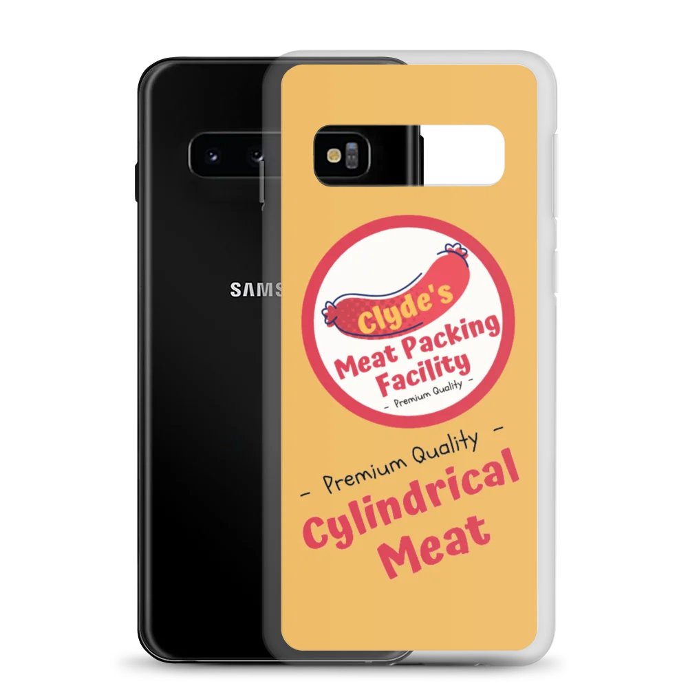 Clyde's meat co. | Clear Case for Samsung® by Allcolor product image (2)