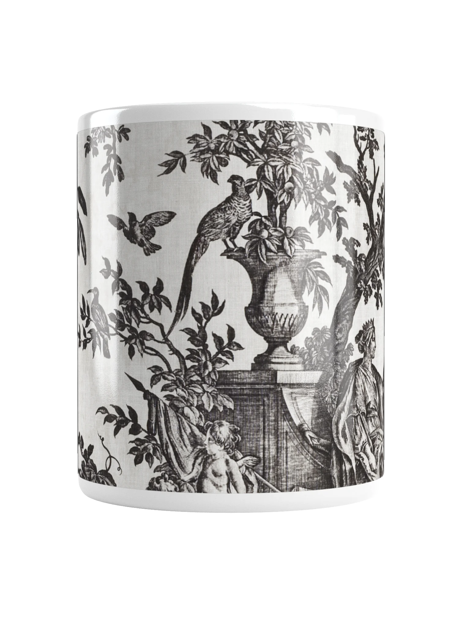 Jean–Baptiste Marie Hüet. White Glossy Mug product image (1)