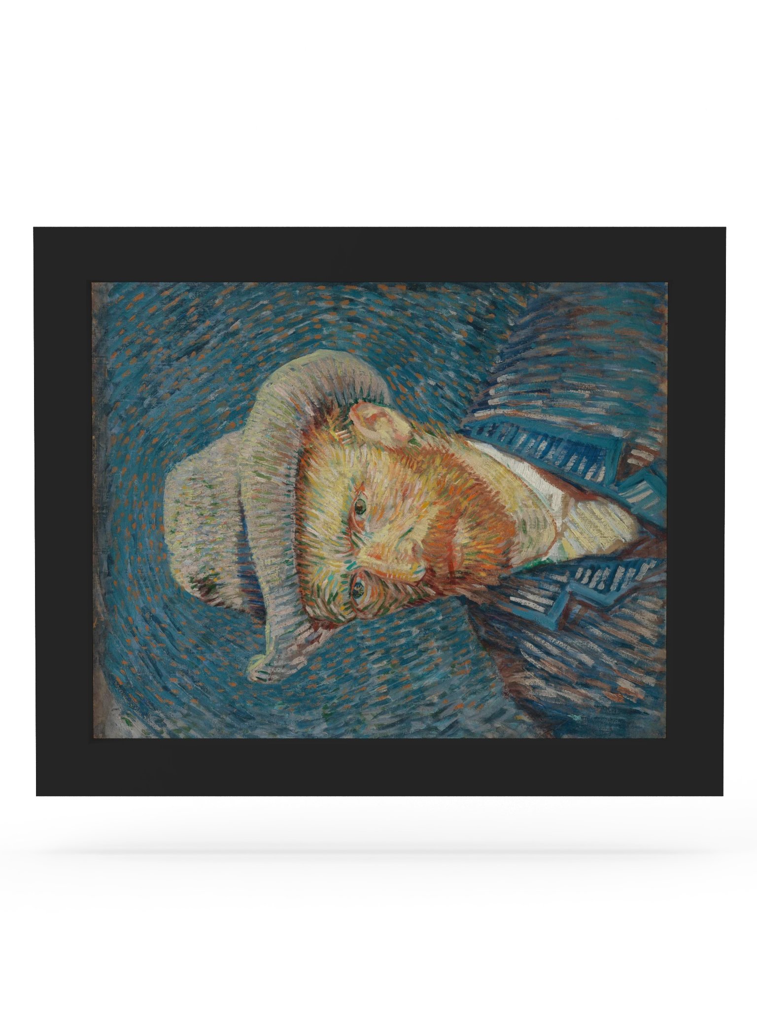 Van Gogh, Self-Portrait with Grey Felt Hat (1887) Fine Art Print product image (62)