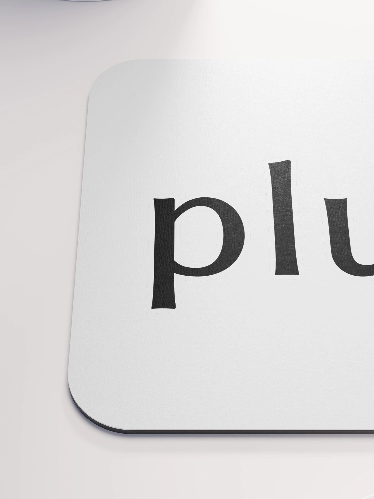 pluh. White Mouse Pad product image (6)