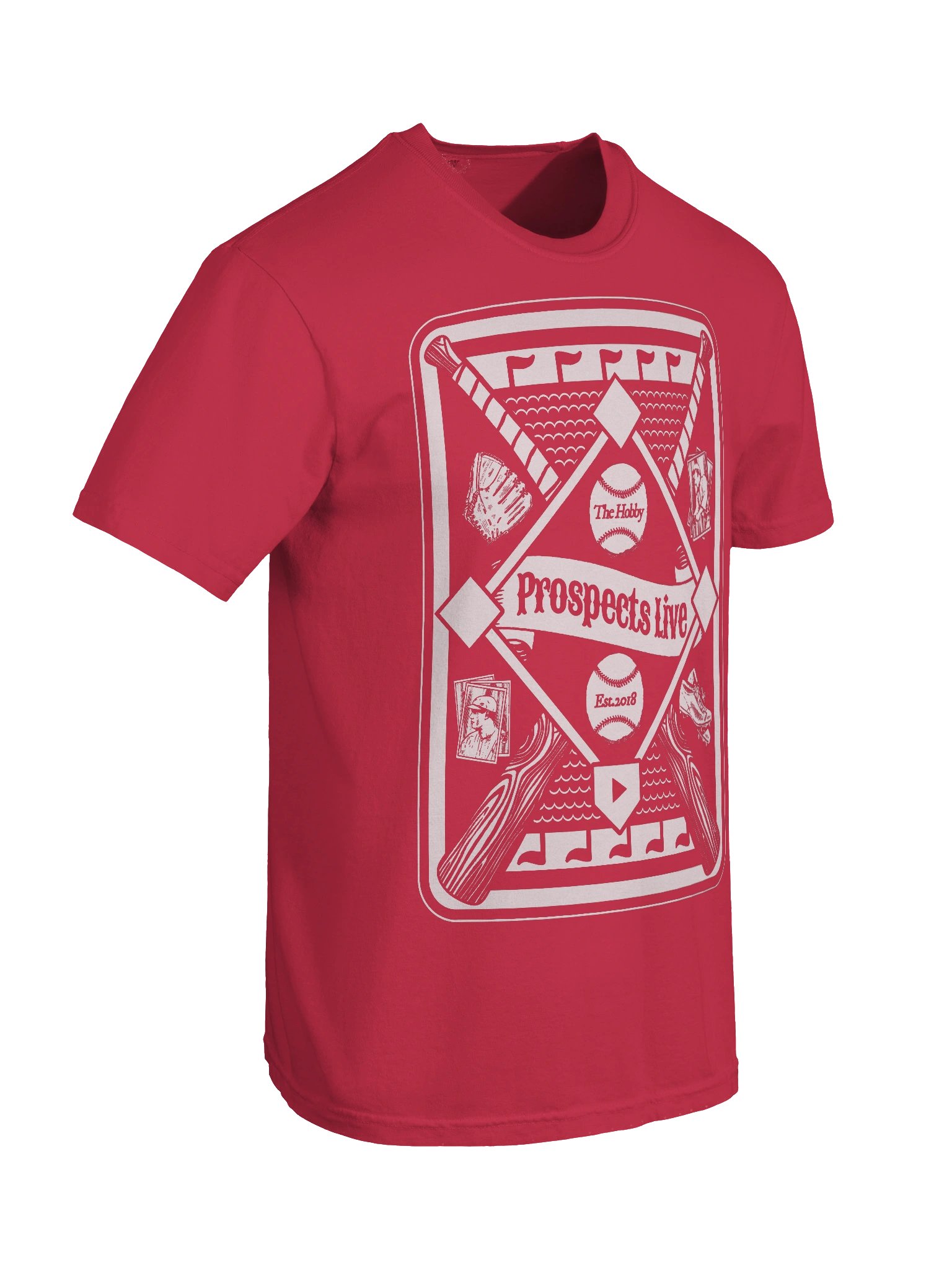 Hobby 'Red-Back' Tee (Light Mode) product image (4)