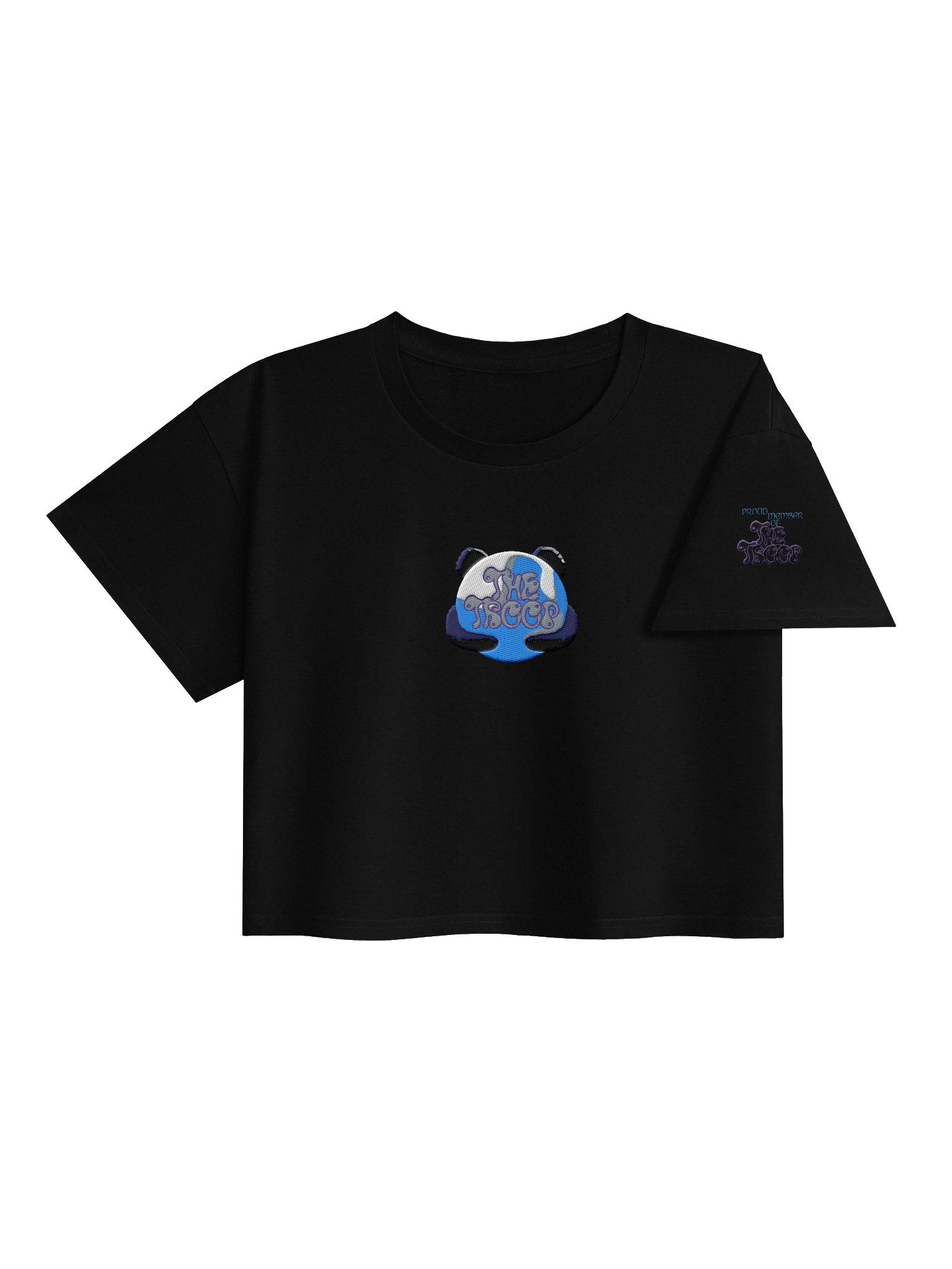 Panda crop top product image (37)