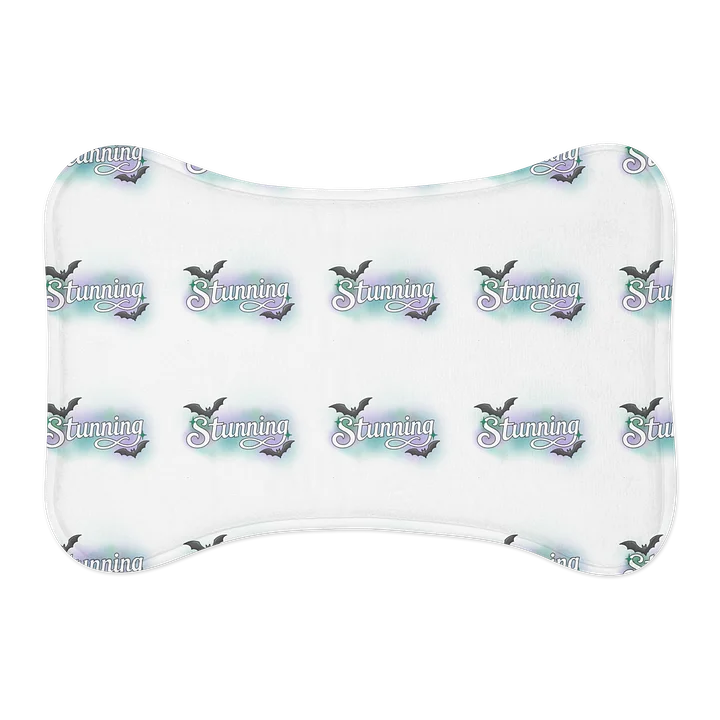 Stunning In White Pet Feeding Mat product image (2)