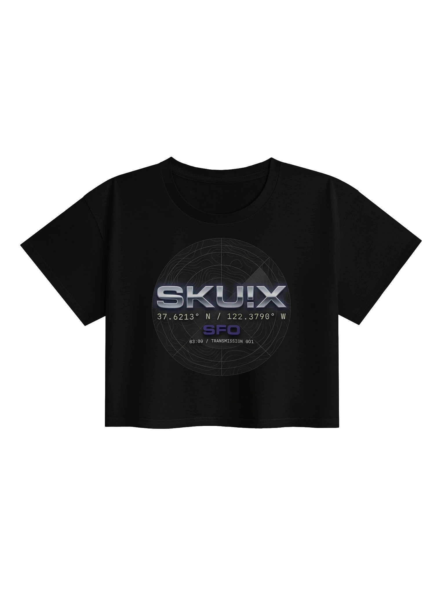 SKU!X SFO Transmission Crop Top product image (3)