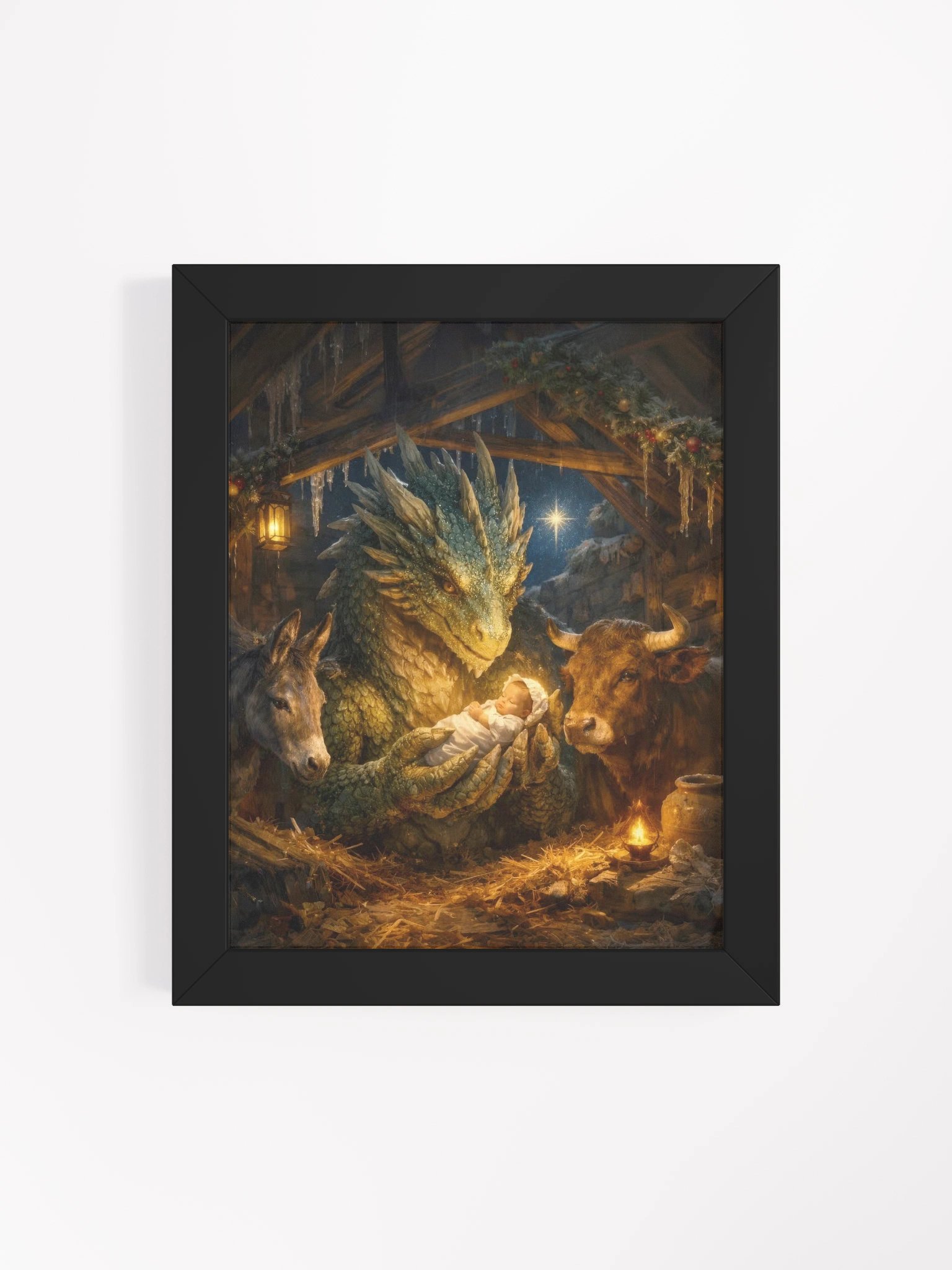 Natality Dragon - Framed High Quality Matte Poster product image (23)