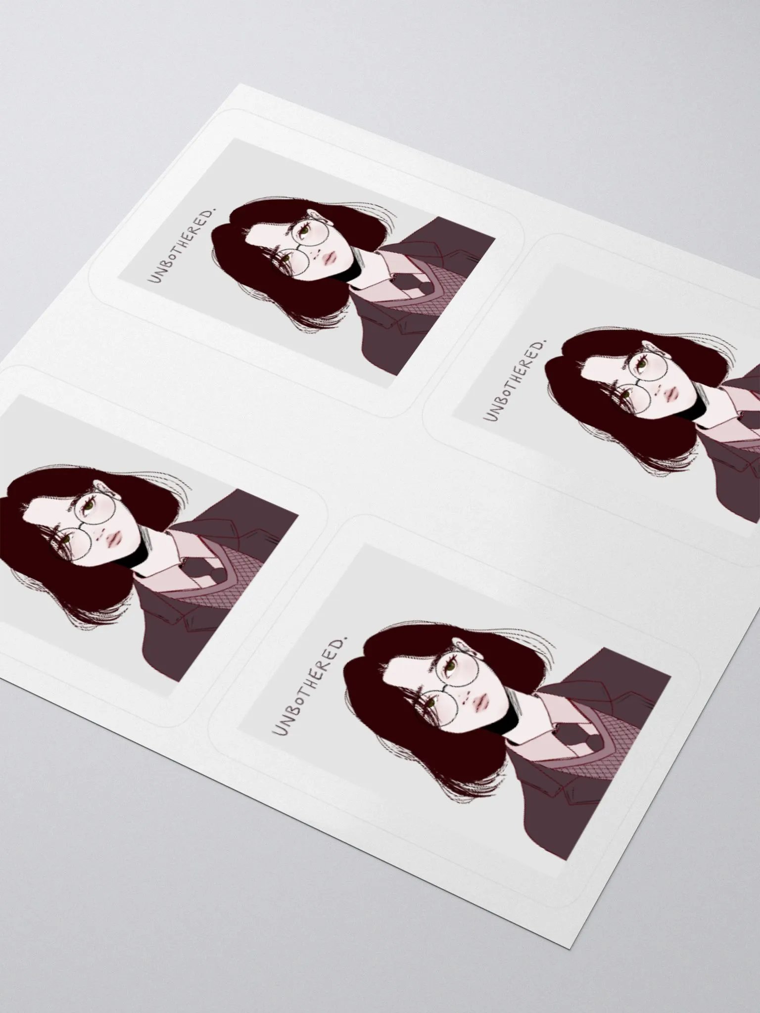 unbothered sticker product image (3)