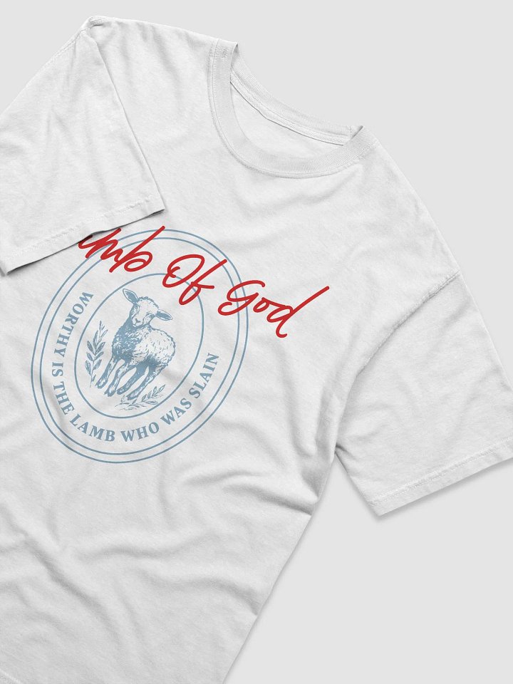 'Lamb of God' white combo tshirt product image (2)