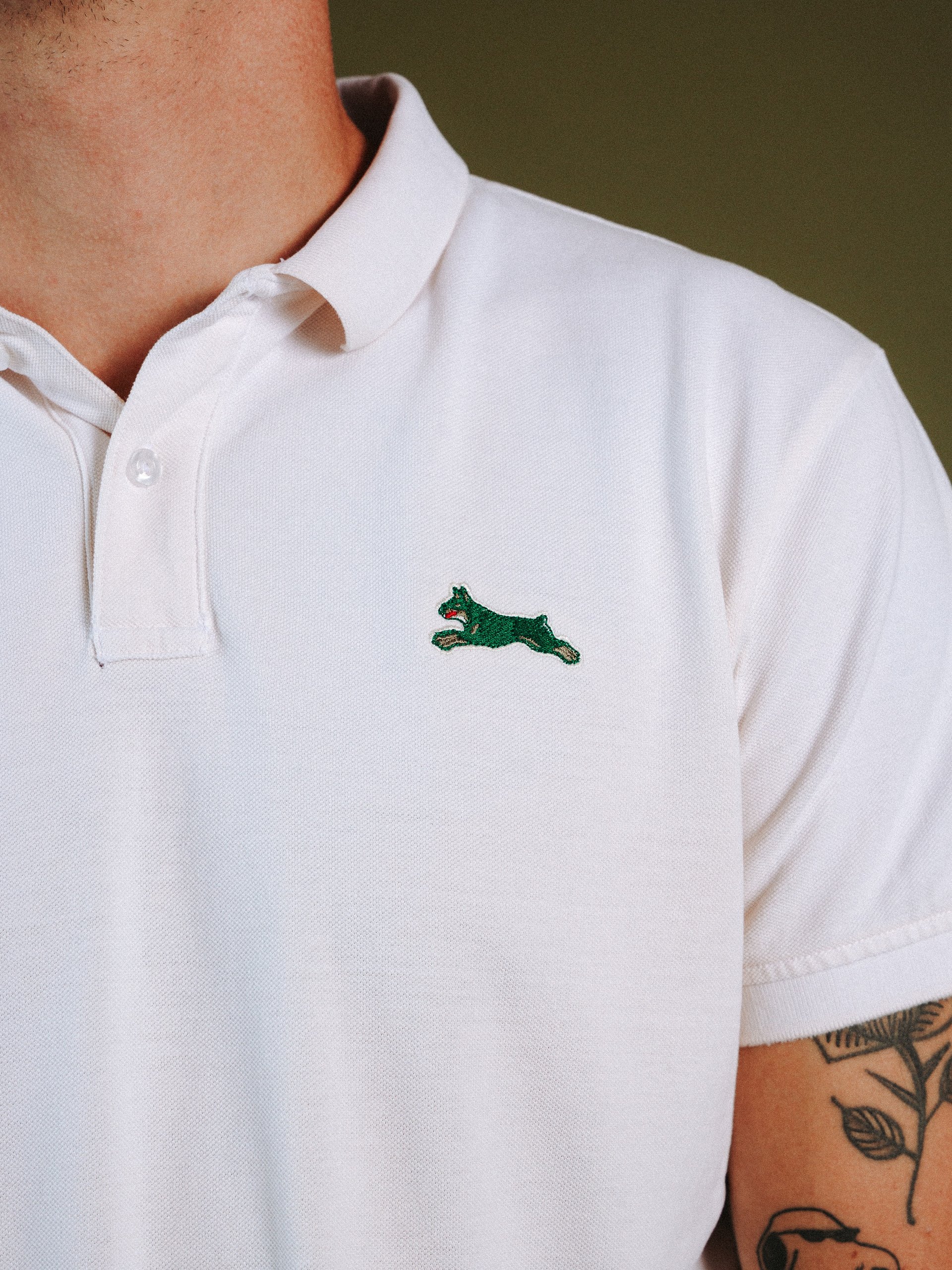 Doberman Weathered Polo - Natural product image (3)
