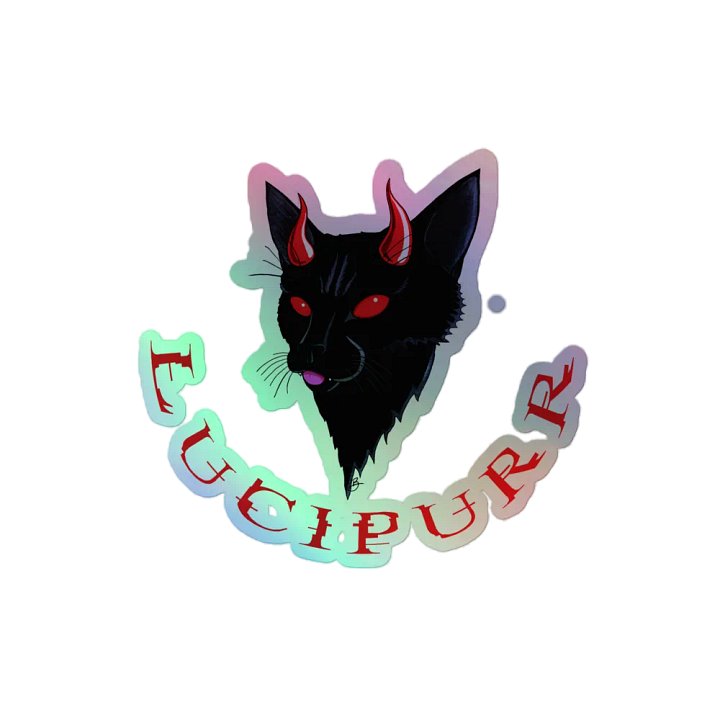 Lucipurr Holo Sticker product image (2)