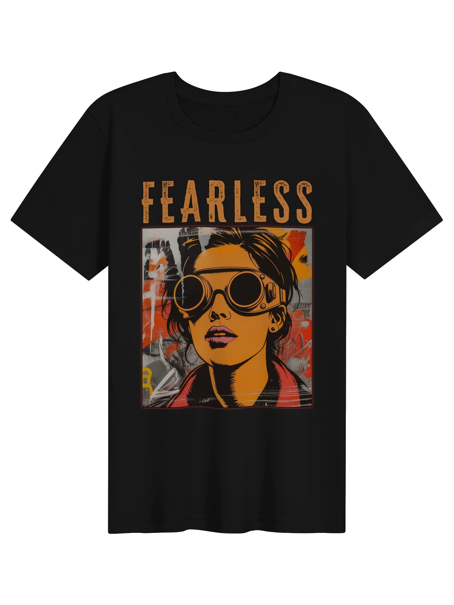 Fearless Stencil Punk Graphic Tee product image (1)