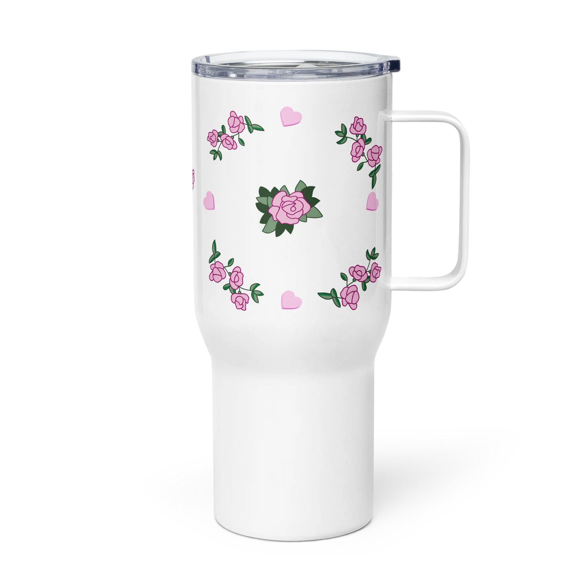 Rose Garden Stainless Steel Travel Mug product image (3)