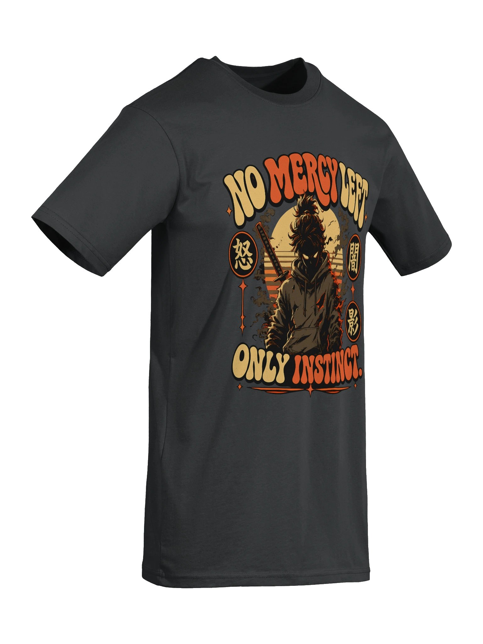 No Mercy Left — Instinct Katana Graphic Tee product image (8)