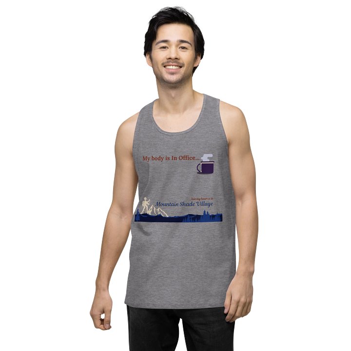 My Body is In Office Tank Top product image (23)
