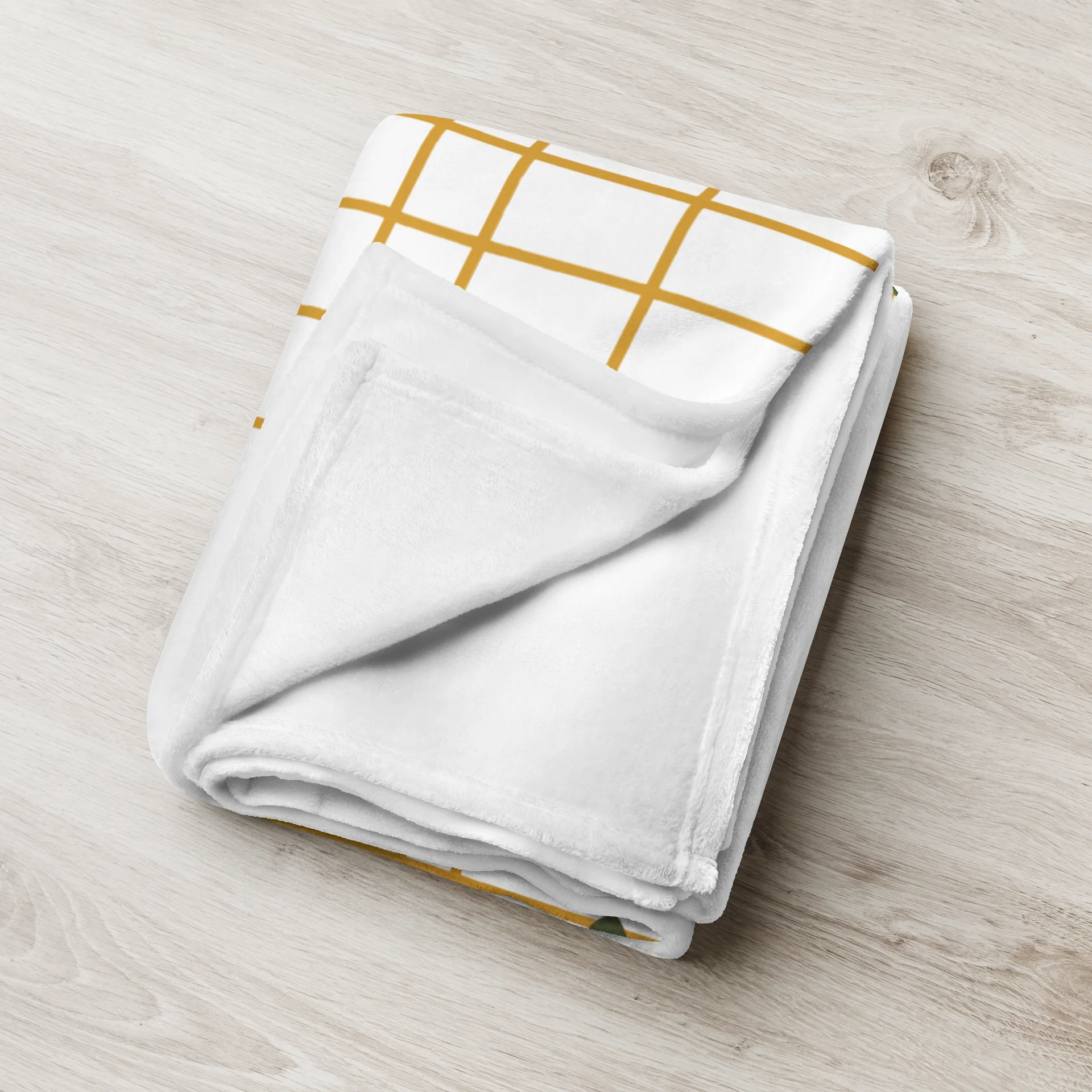 Midtown Sacramento Street Grid Throw Blanket product image (12)