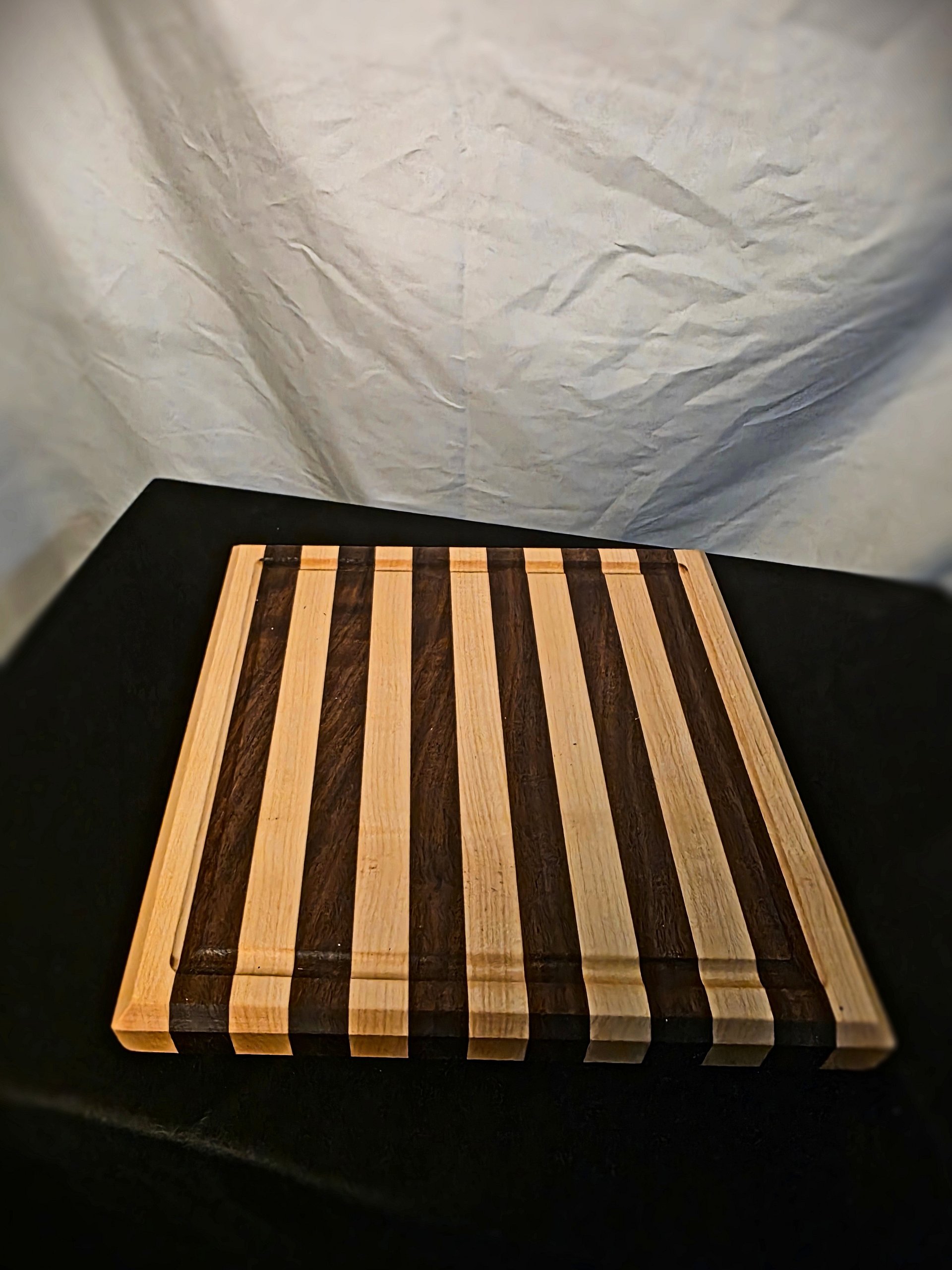 Square Maple Walnut Cutting Board product image (1)