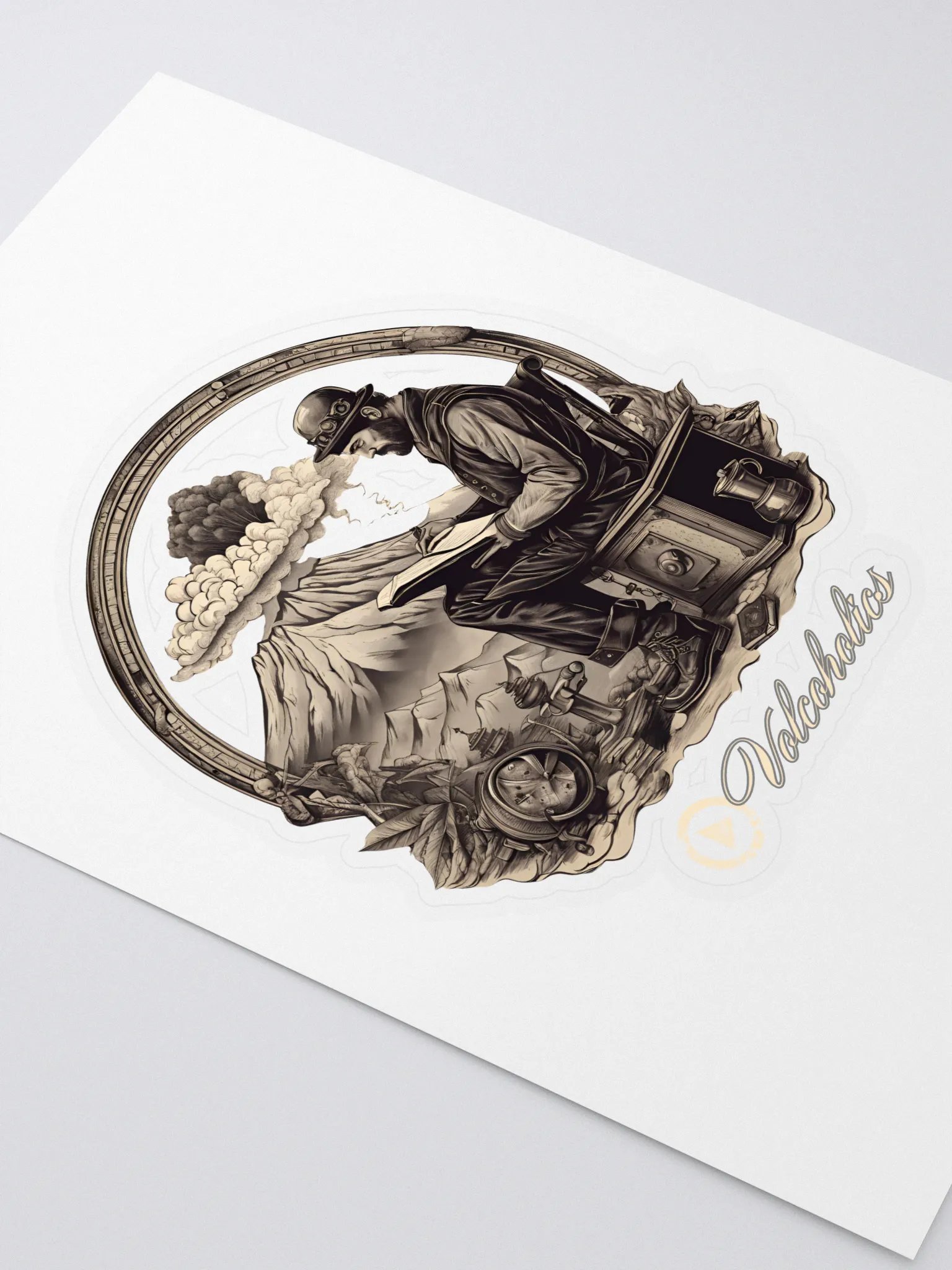 Volcanologist Fieldwork Sticker Sheet product image (2)