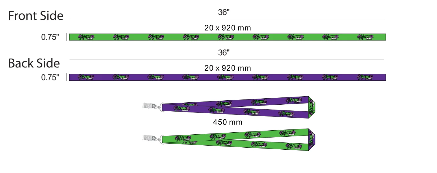 Ham and Liz Gaming Lanyard product image (6)