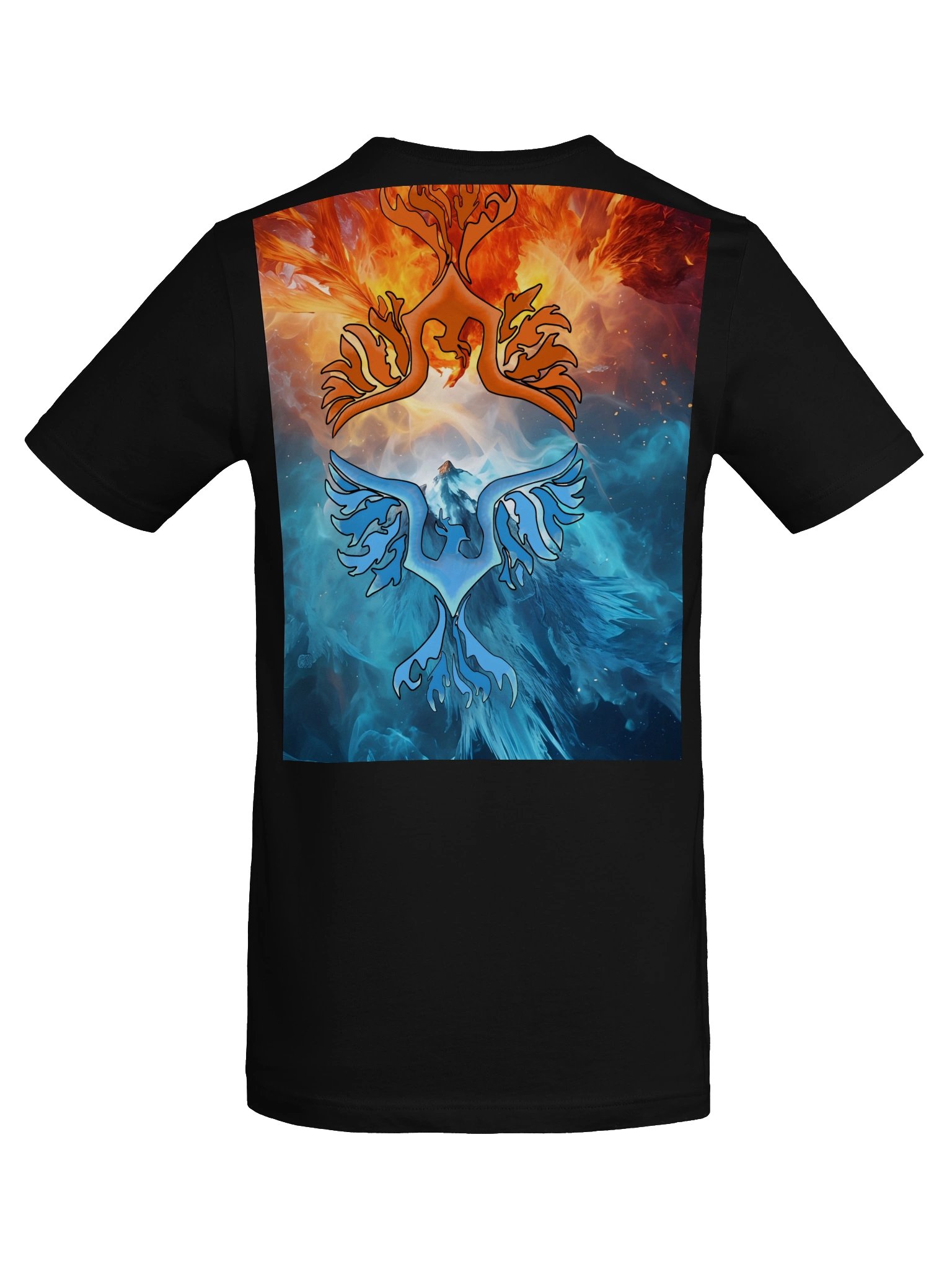 Phoenix Split Flame Unisex Tee product image (57)