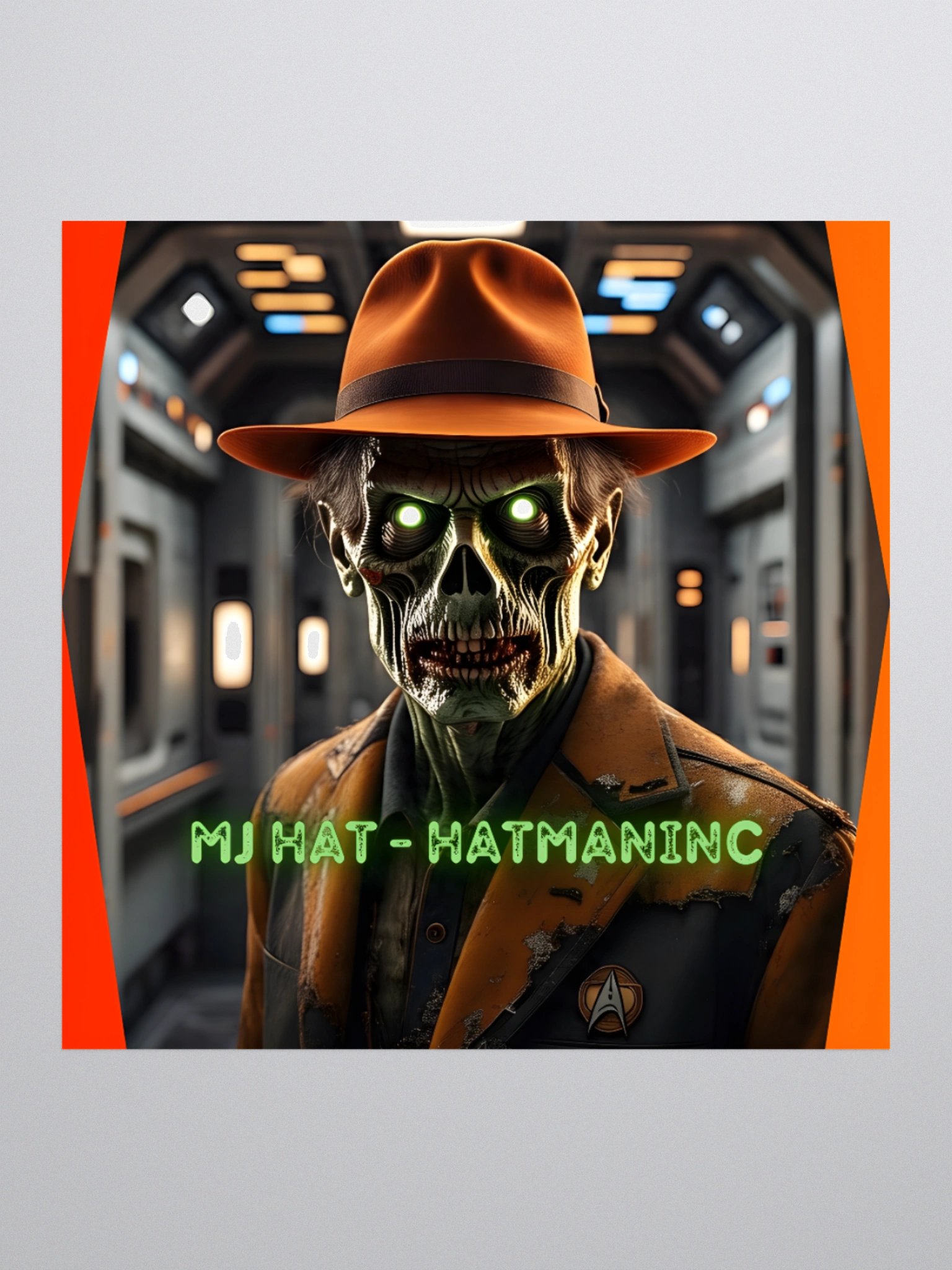 MJ_Hat - HatManInc --- The Channel Logo Sticker product image (1)