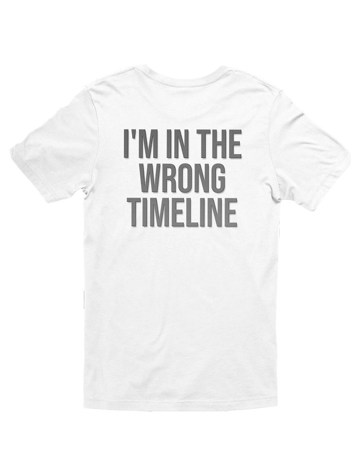 WRONG TIMELINE Supersoft T-shirt product image (12)
