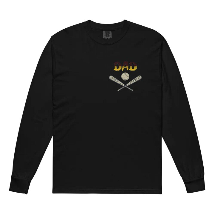 Vintage DAD Baseball Long Sleeve Shirt product image (2)