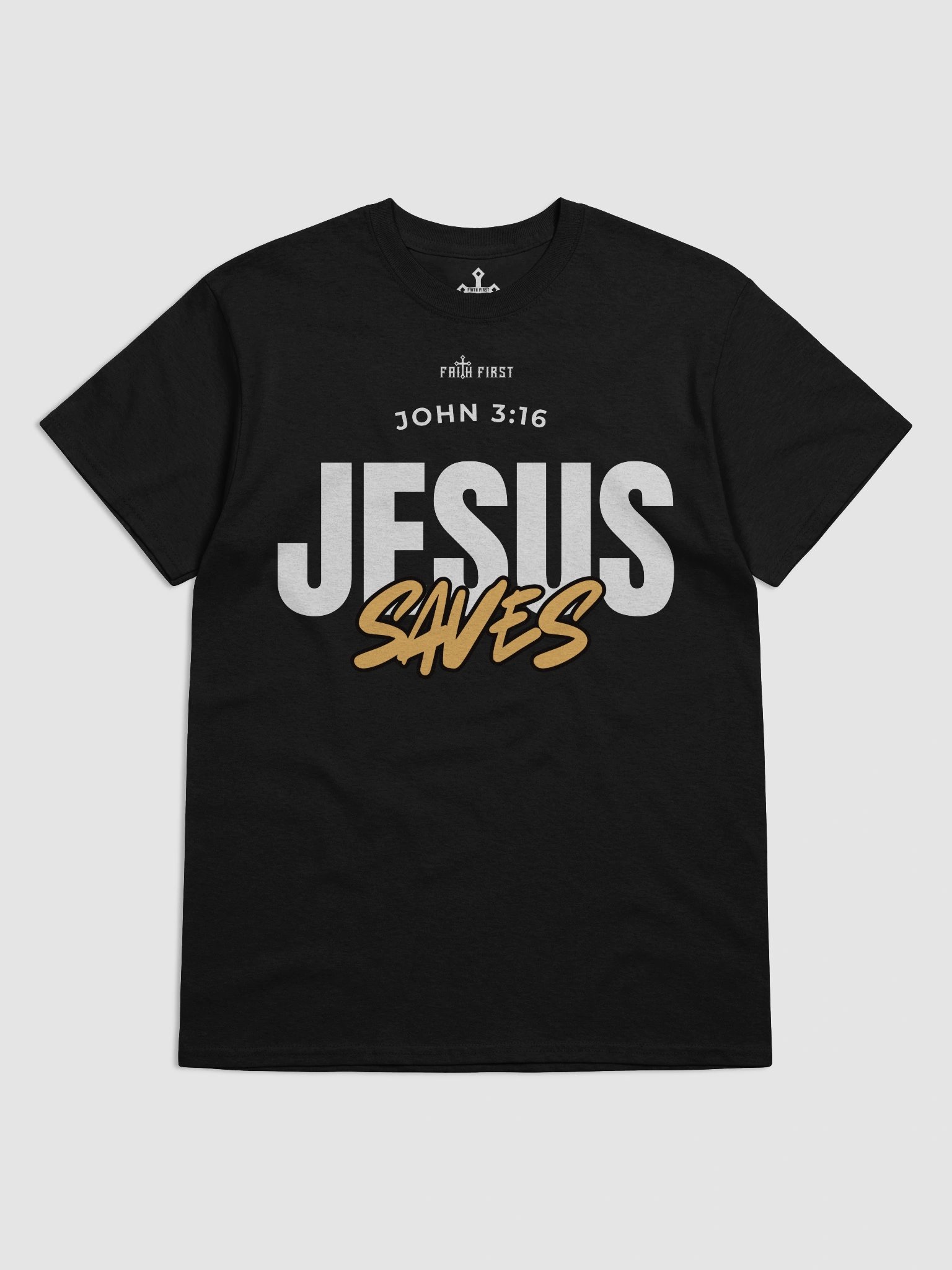 John 3:16 - Jesus Saves Unisex T-Shirt product image (2)