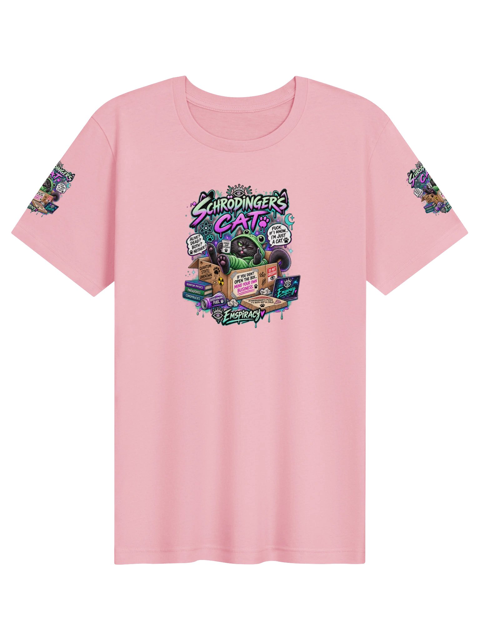 😂💚🐸 SCHRÖDINGER’S CAT FUCK KNOWS. I’M JUST A CAT. 🐈‍⬛🖕 product image (51)