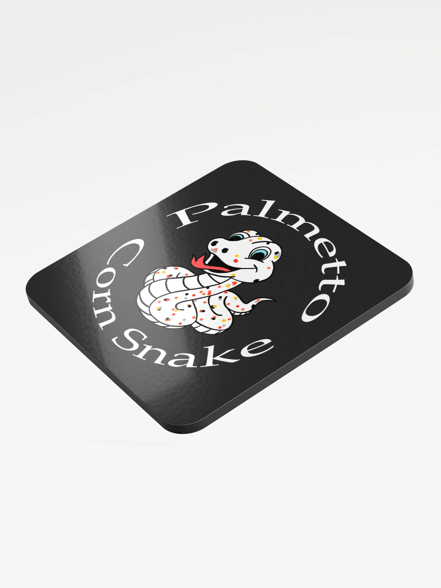 Glossed Cork Coaster - Palmetto product image (4)