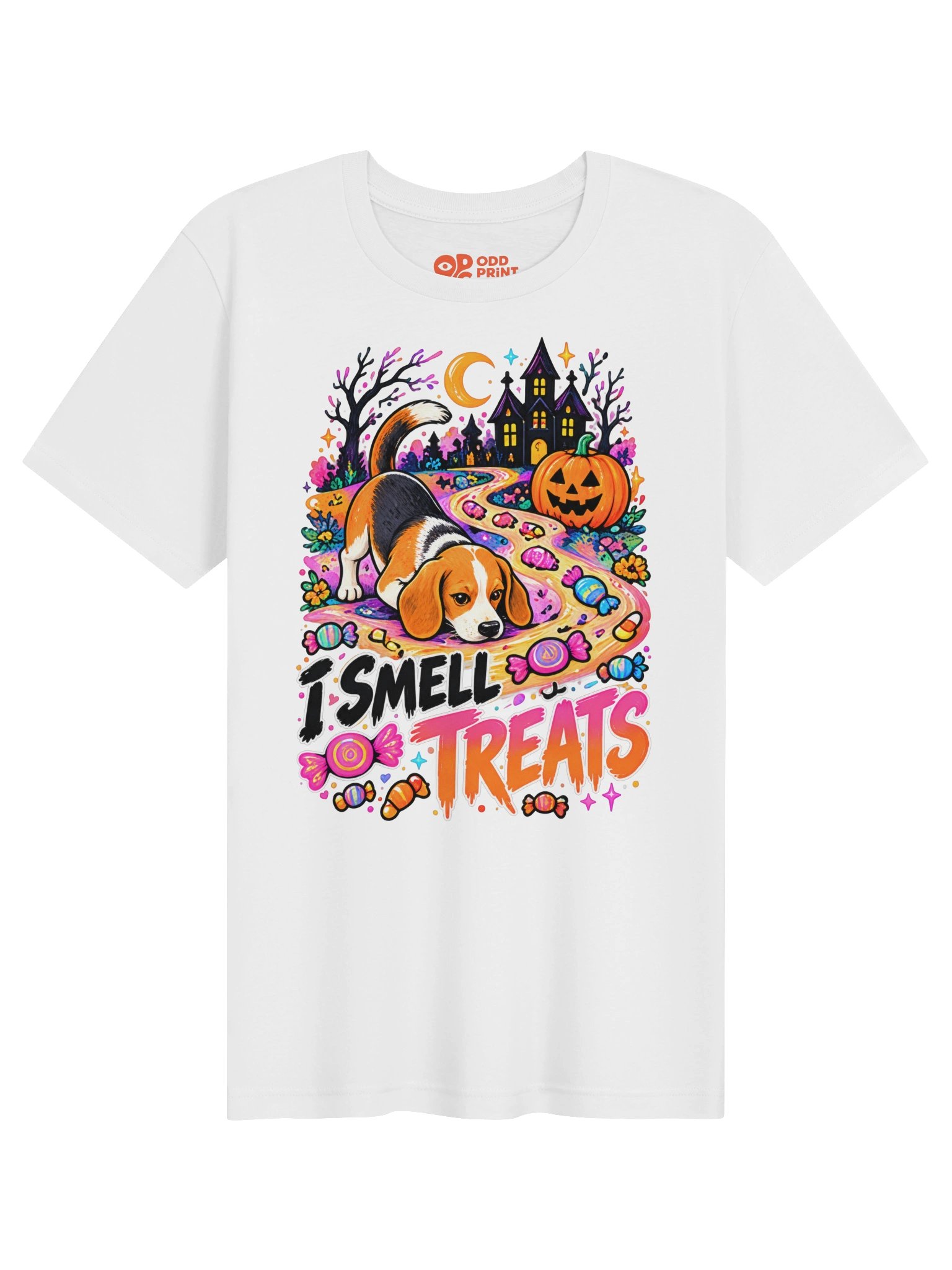 Beagle Halloween T-Shirt – I Smell Treats product image (5)