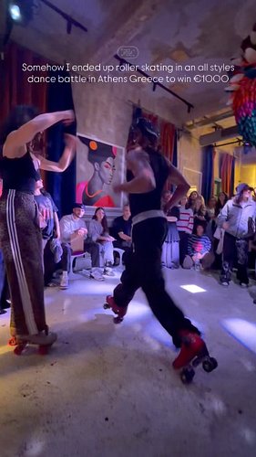 [ Didn’t make it past the 1st round, but it was fun-ish… besides my heart pounding out of my chest ] 🇬🇷🌹❤️‍🔥💯💫

🎥: @nasialagi...