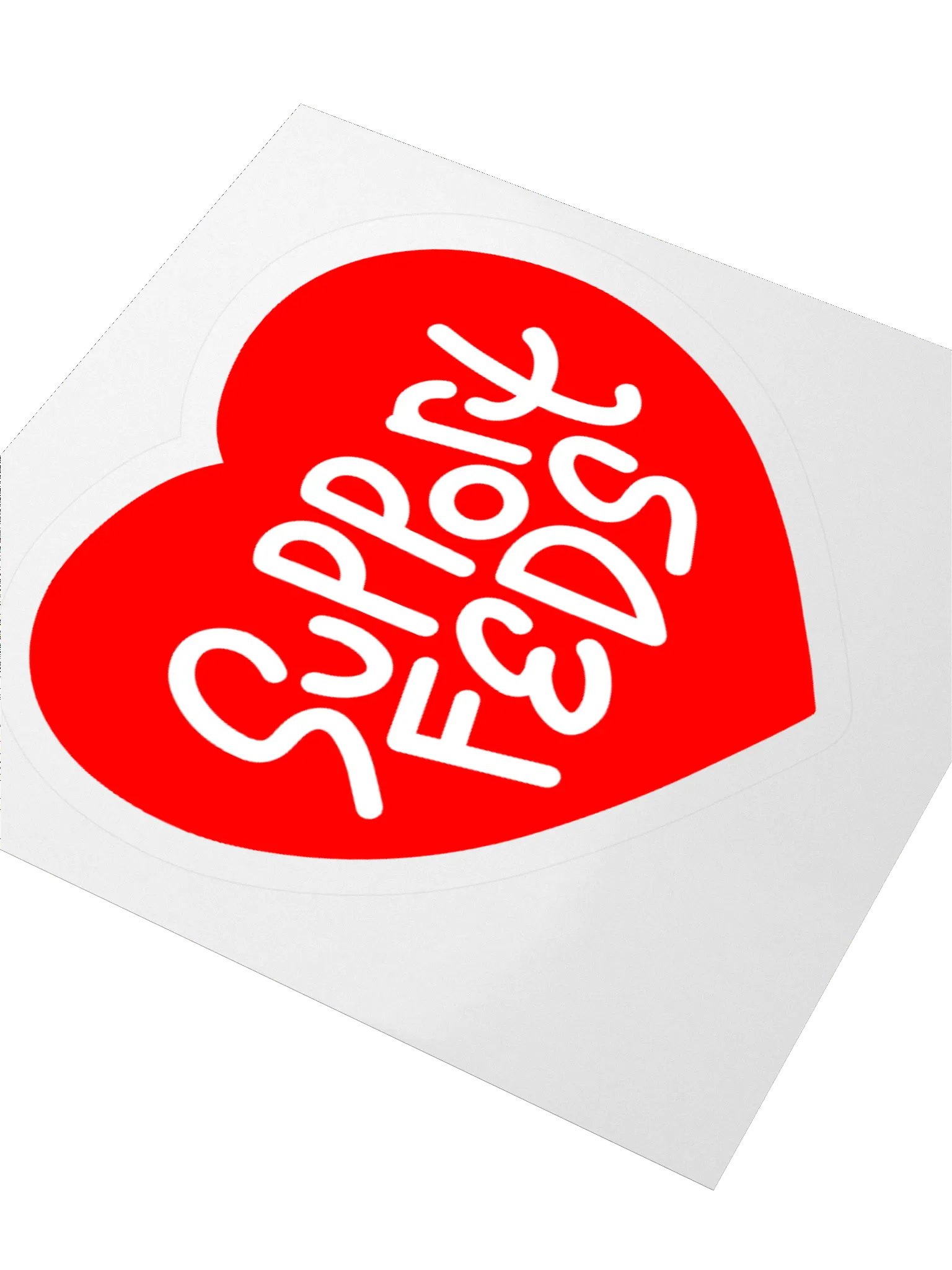 Support Feds Sticker product image (3)