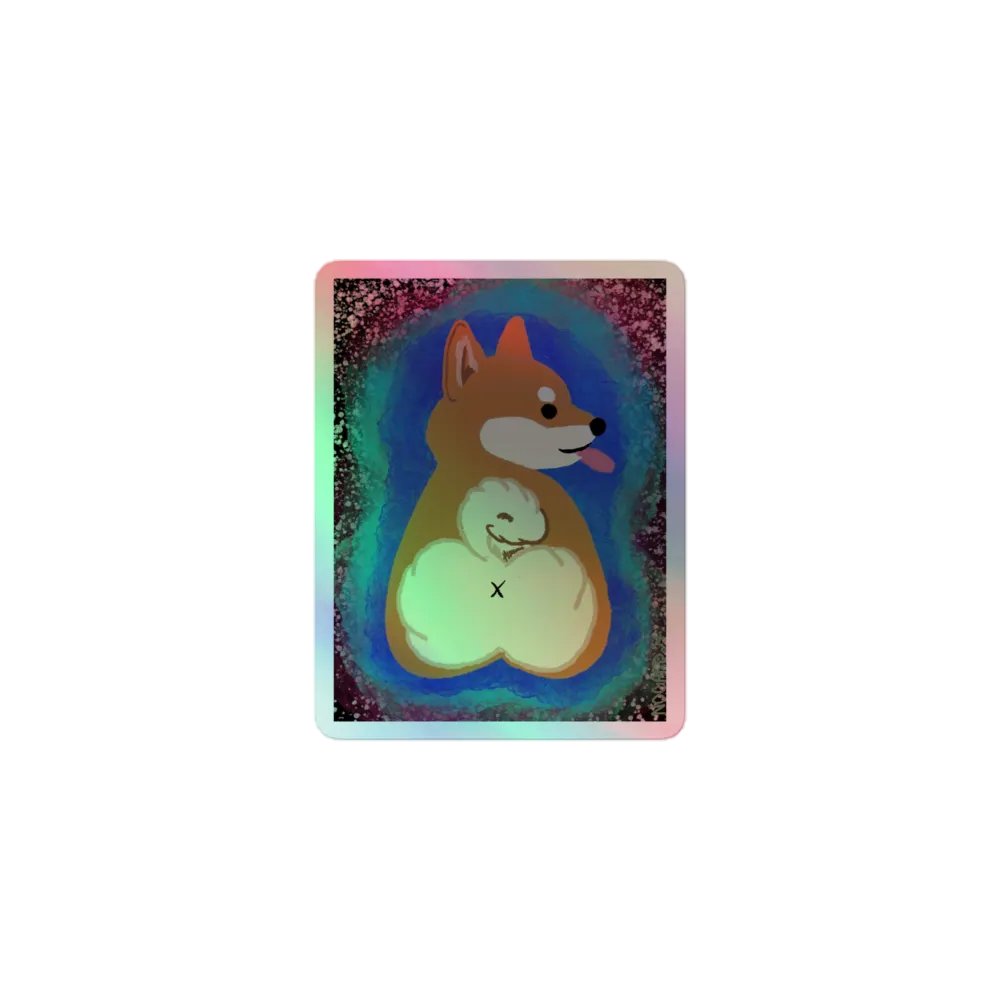 DekuSpace Holo Sticker product image (1)