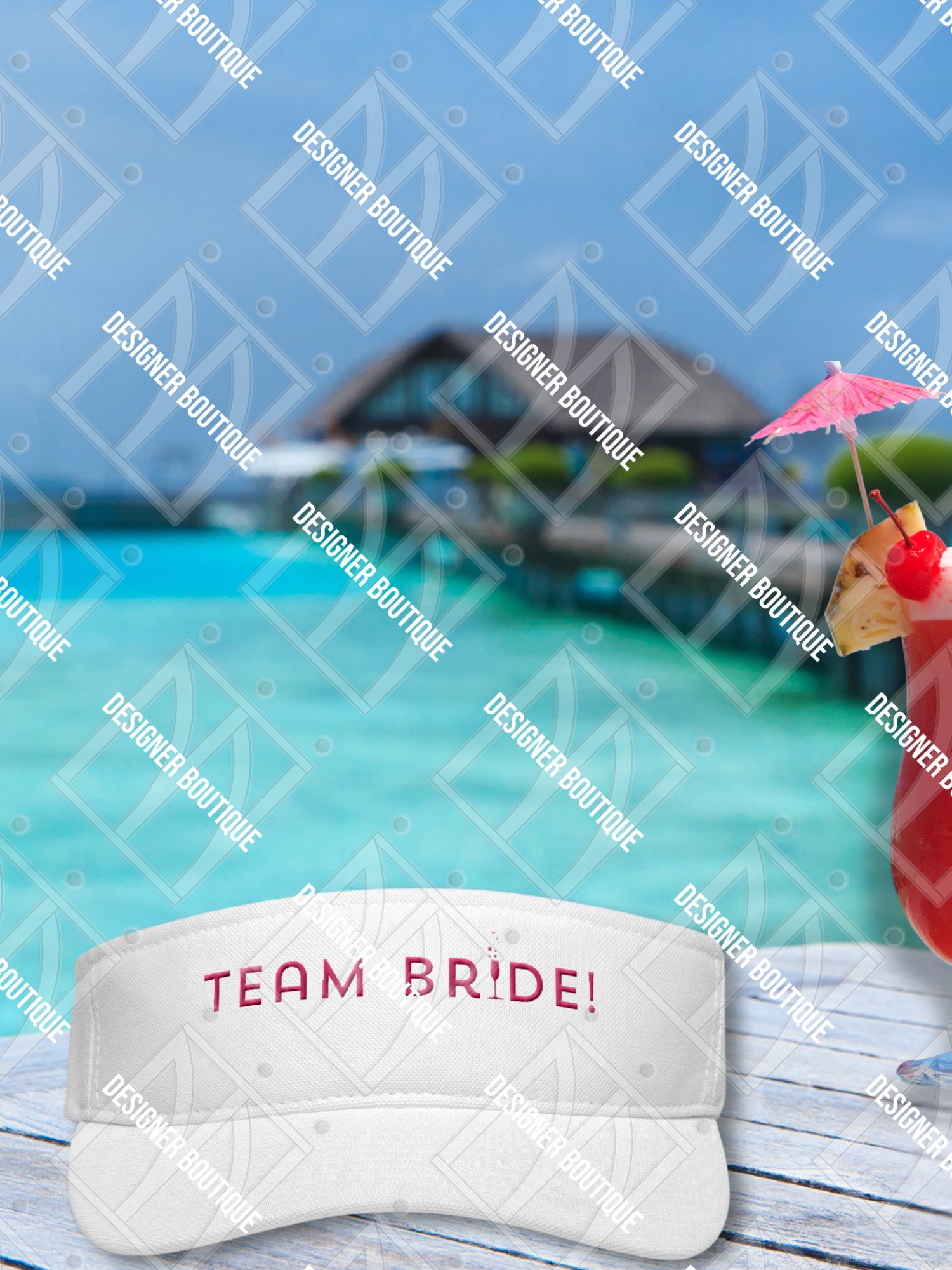 Team Bride Flexifit Visor product image (3)