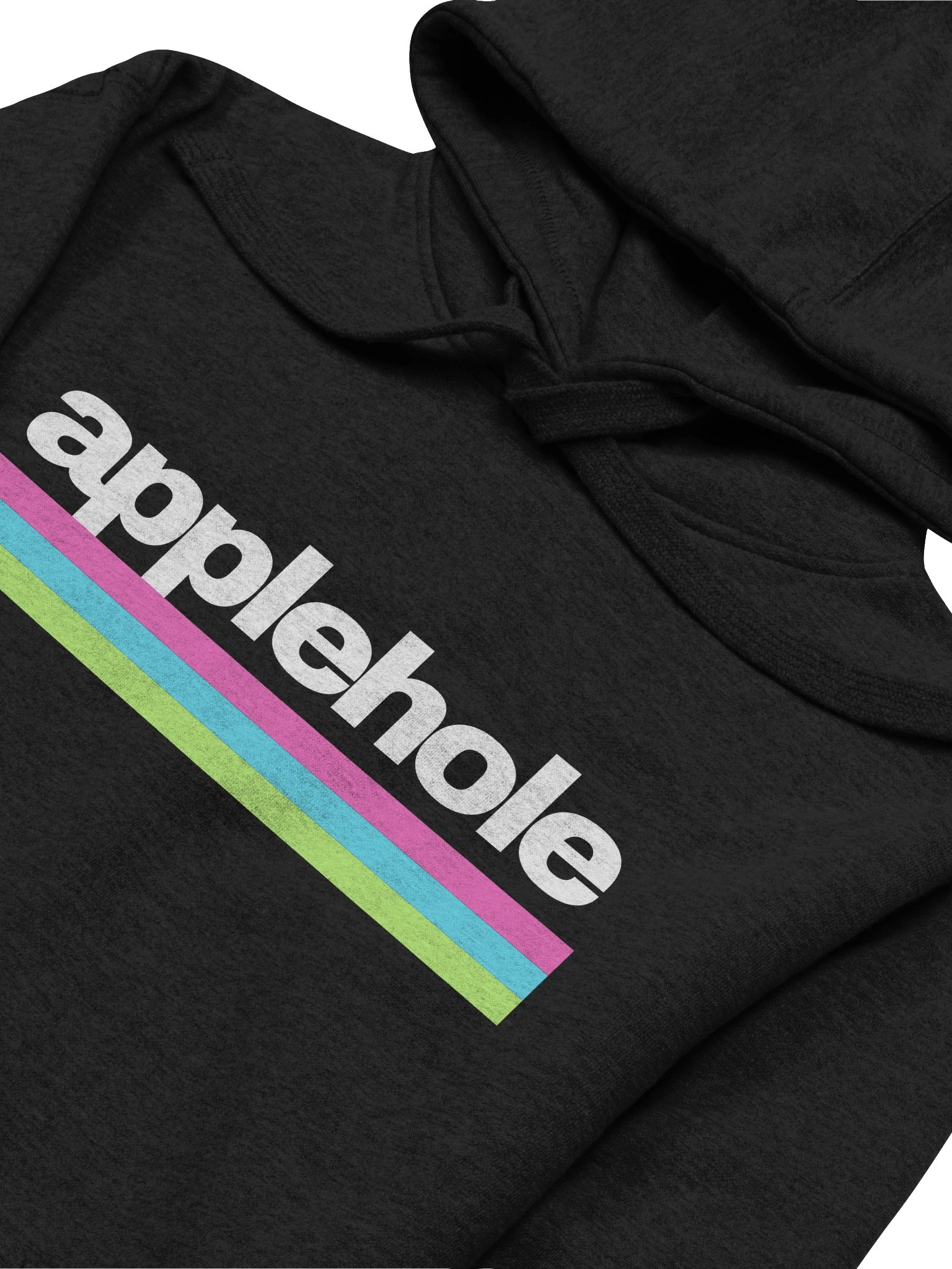 "Applehole" Hoodie – Funny Asshole Graphic Hoodie | Sarcastic Hippo Viral Humor Hoodie product image (1)