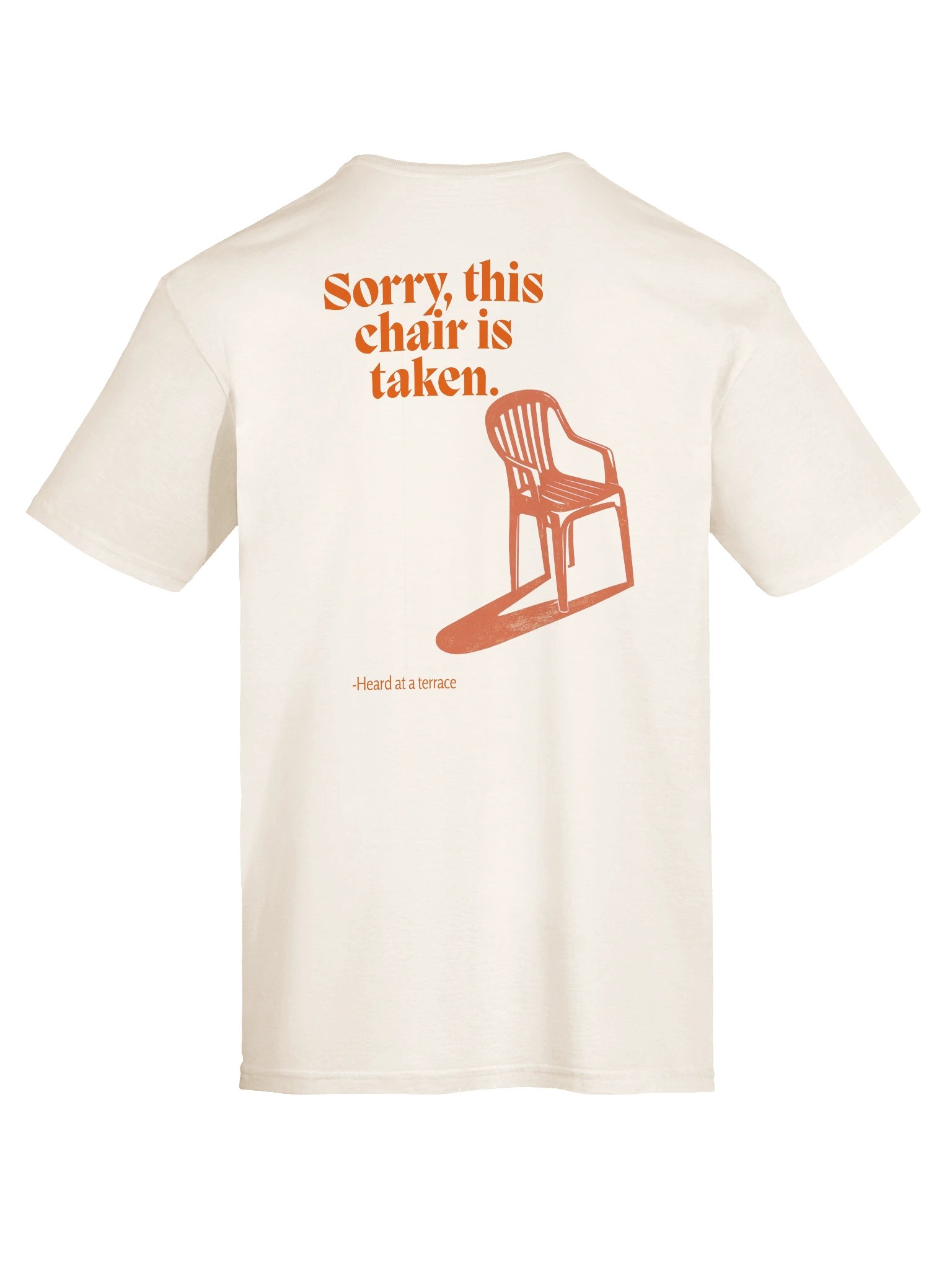 Sorry this chair is taken softstyle Unisex T-shirt product image (7)