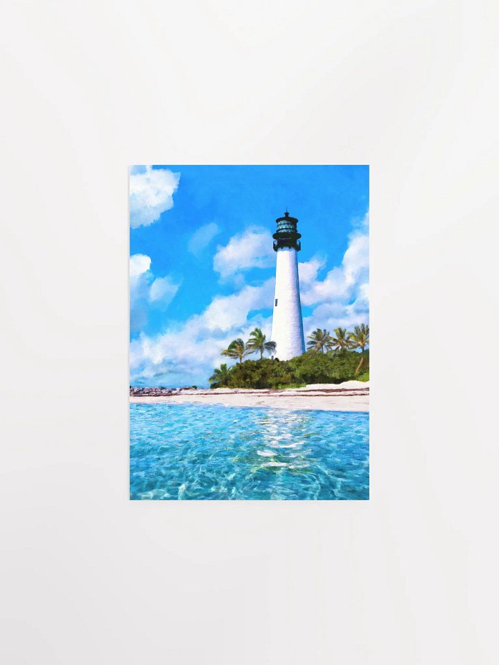 Cape Florida Lighthouse Studio Art Print product image (1)